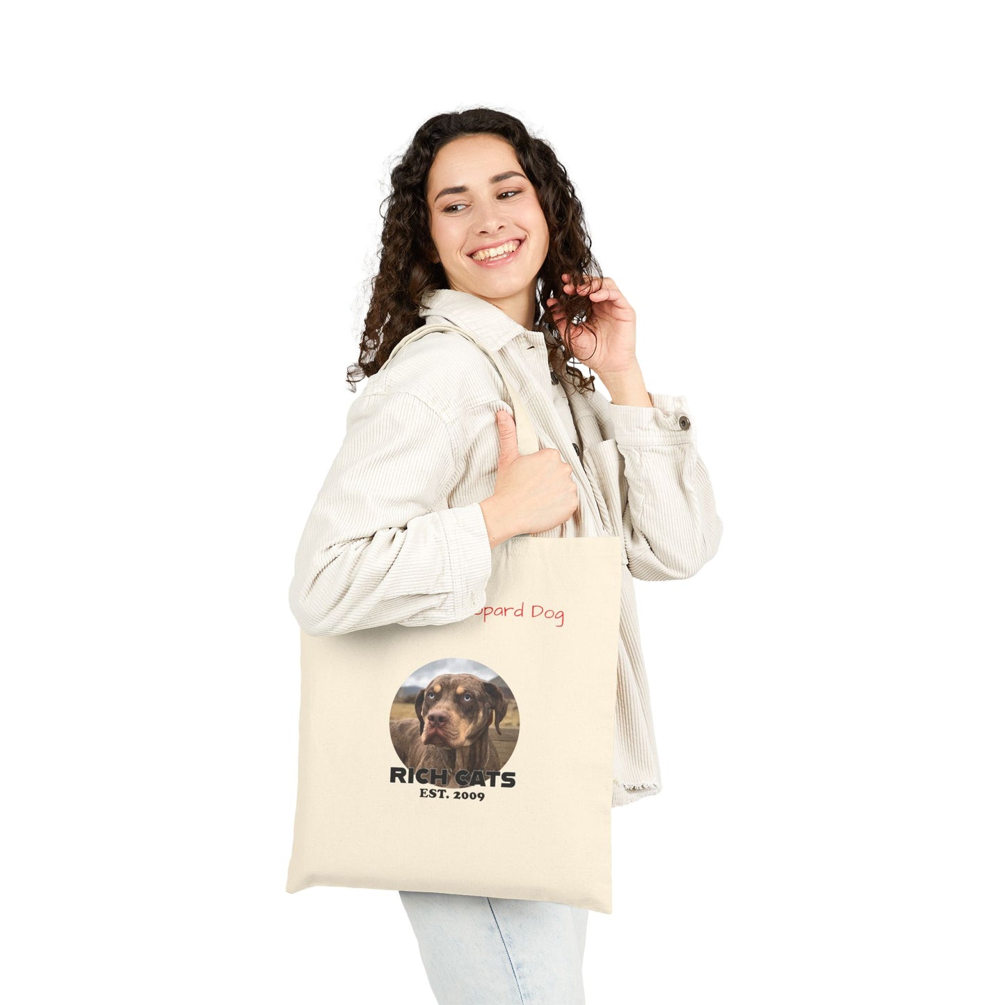 Tote Bag - Catahoula Lovers Cotton Canvas