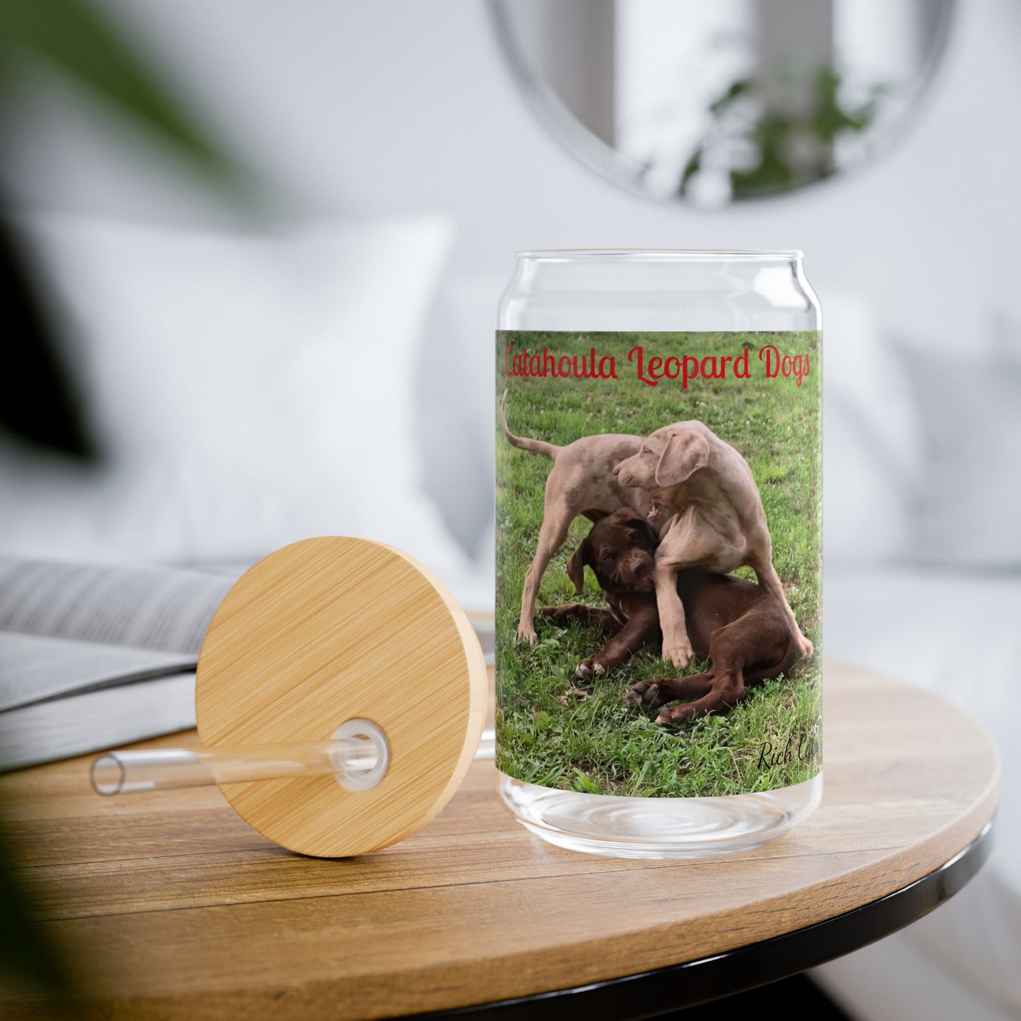 Sipper Glass - Catahoula Lovers 16oz