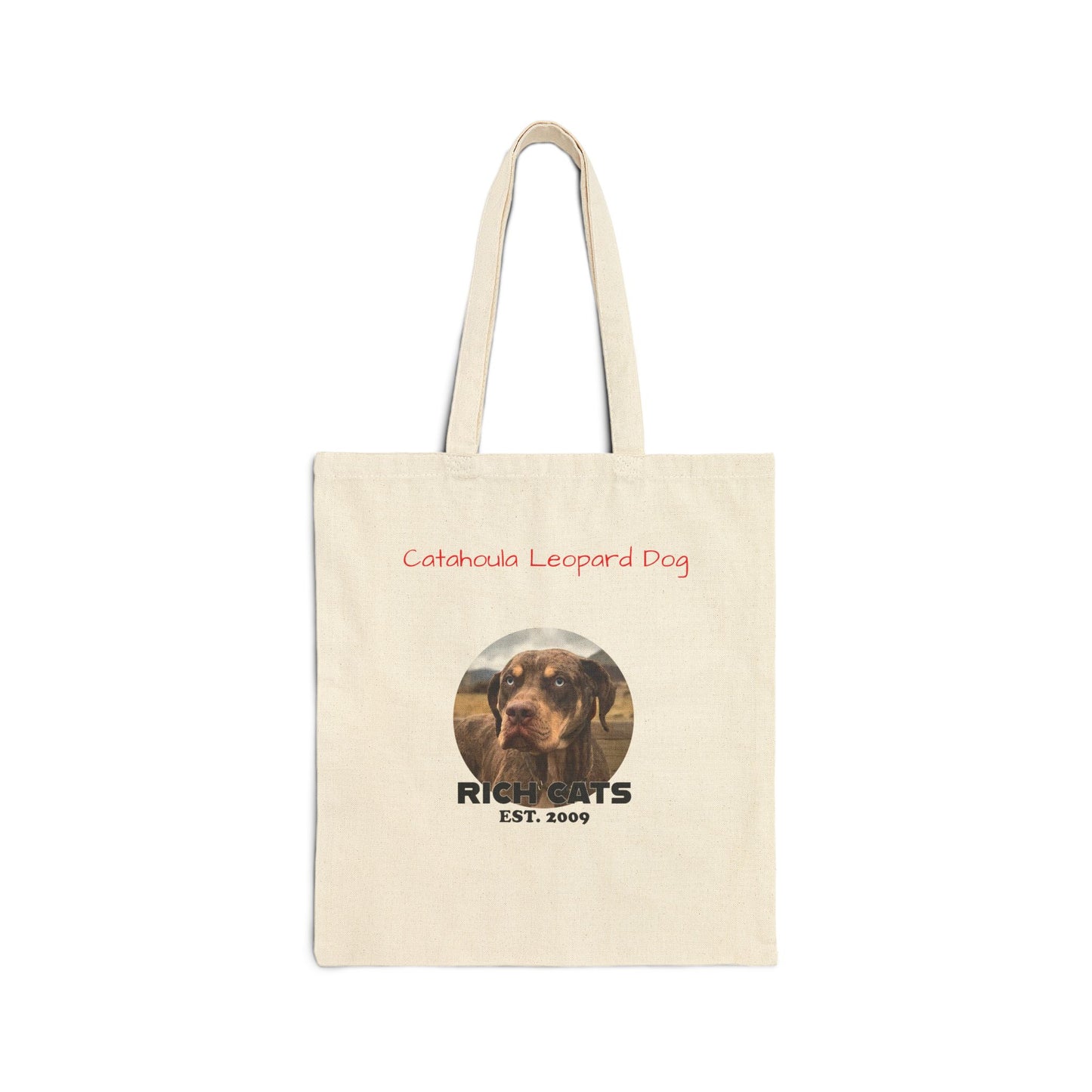 Tote Bag - Catahoula Lovers Cotton Canvas