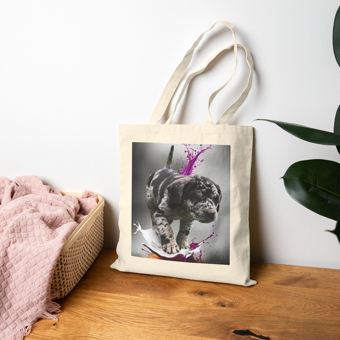 Tote Bag - Catahoula Lovers Cotton Canvas